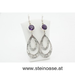 Ohrhänger Amethyst & Silber